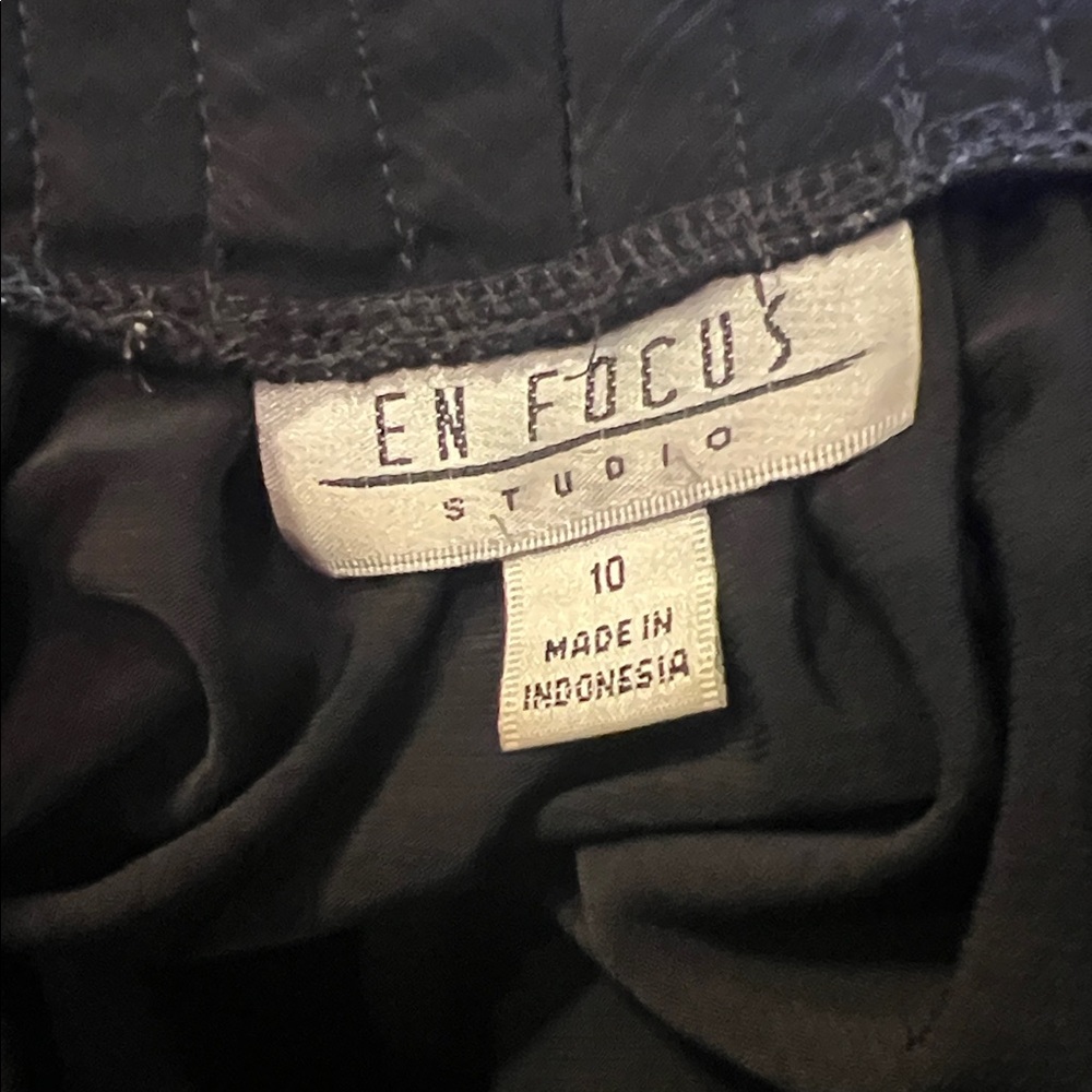 Enfocus Studio Black Off-Shoulder Mini Dress - Picture 8 of 9